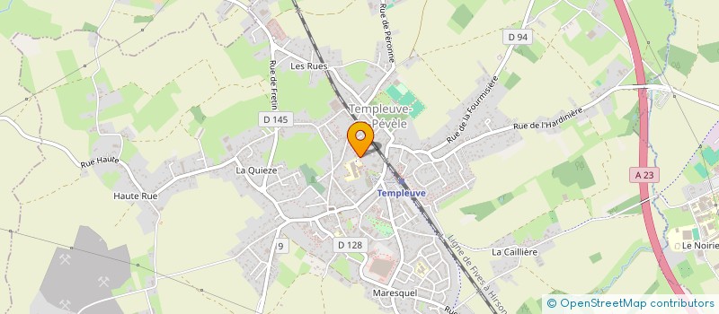 localisation de l'entreprise SCI FLOIMMO  TEMPLEUVE-EN-PEVELE