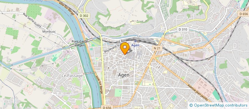 localisation de l'entreprise SCI FLOIRAC à AGEN