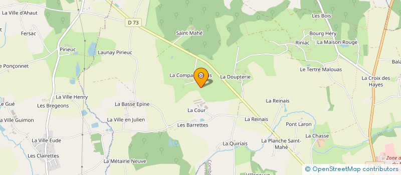 localisation de l'entreprise SCI FLOJMC  COMBOURG