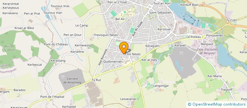 localisation de l'entreprise SCI FLOLAUMA  SAINT-RENAN