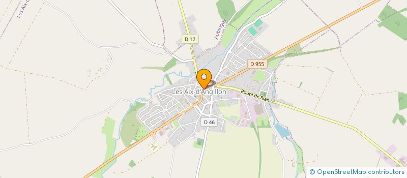 localisation de l'entreprise SCI FLOMA  LES AIX-D'ANGILLON