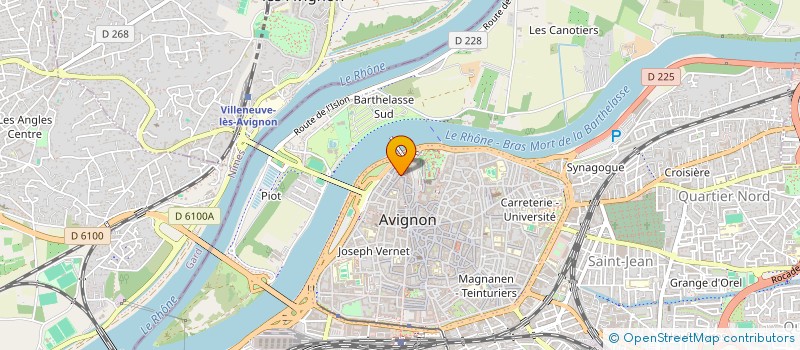 localisation de l'entreprise SCI FLOMA  AVIGNON