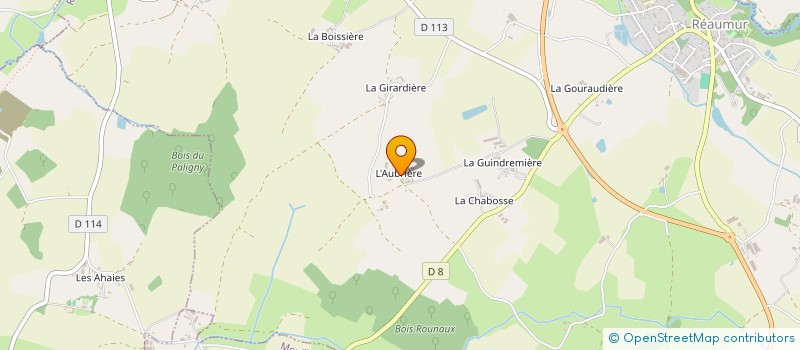 localisation de l'entreprise SCI FLOMAG  REAUMUR