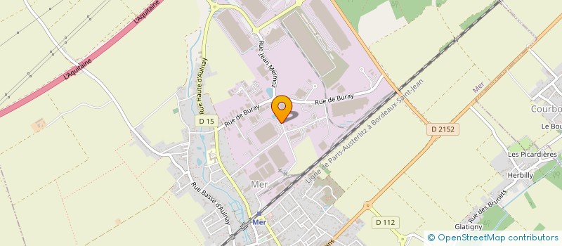 localisation de l'entreprise SCI FLOMAT  MER