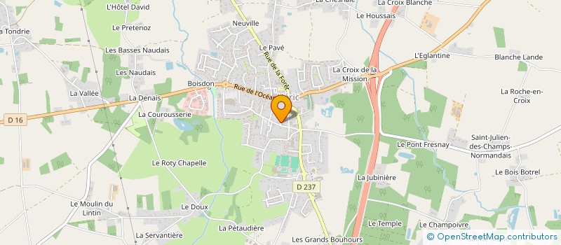 localisation de l'entreprise SCI FLOMENI BOISDON  HERIC