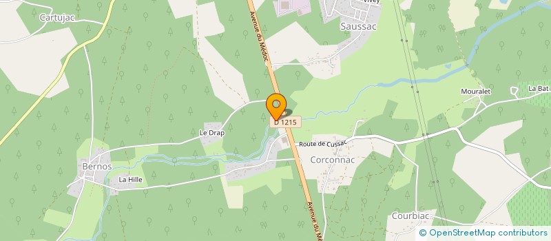 localisation de l'entreprise SCI FLOMICH  SAINT-LAURENT-MEDOC