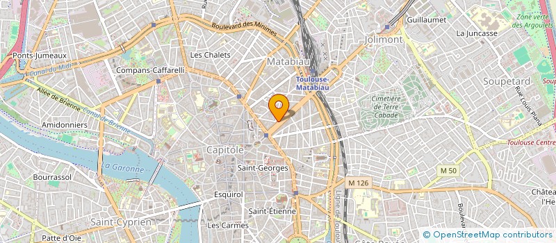 localisation de l'entreprise SCI FLONALEX  TOULOUSE