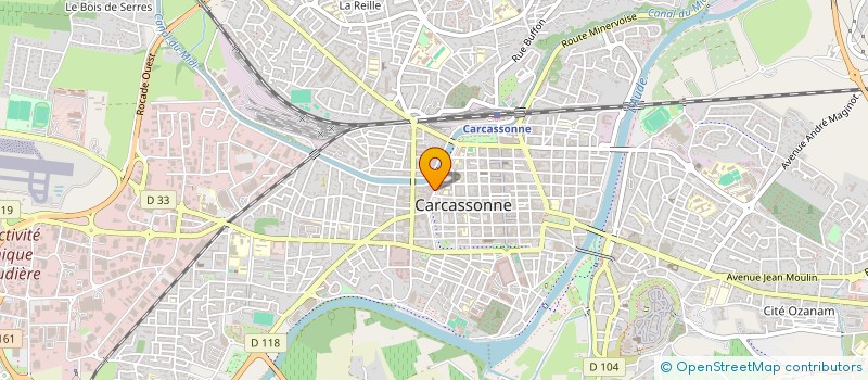 localisation de l'entreprise SCI FLONAT à CARCASSONNE