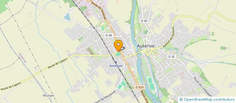 localisation de l'entreprise SCI FLONATAUR  AUTERIVE