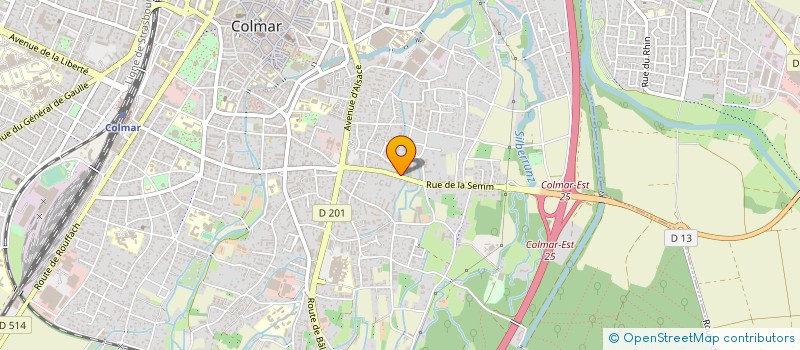 localisation de l'entreprise SCI FLONE  COLMAR