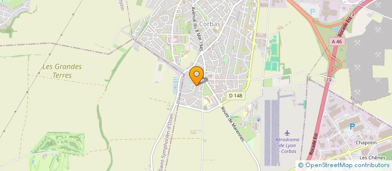 localisation de l'entreprise SCI FLONI à CORBAS