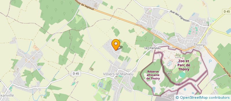 localisation de l'entreprise SCI FLOPIE  VILLIERS-LE-MAHIEU