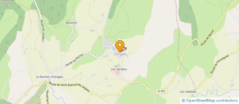 localisation de l'entreprise SCI FLOPIE  ONGLES