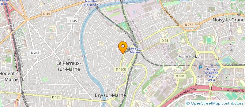localisation de l'entreprise SCI FLOPPY  BRY-SUR-MARNE