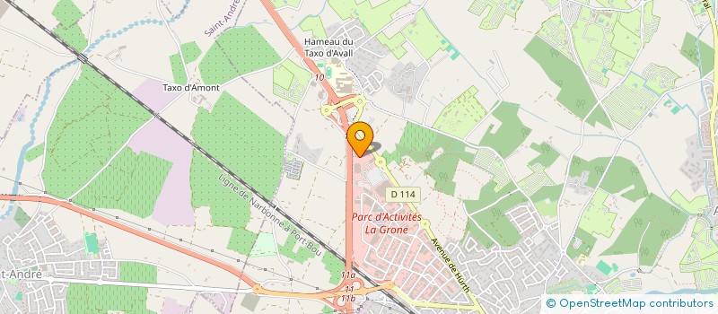 localisation de l'entreprise SCI FLOR & JACQ  ARGELES-SUR-MER