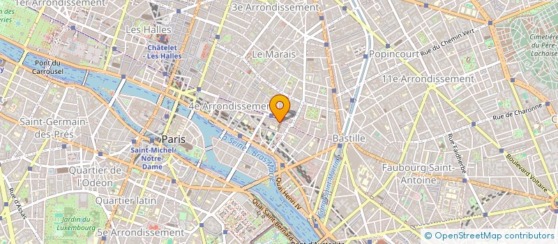 localisation de l'entreprise SCI FLORA  PARIS