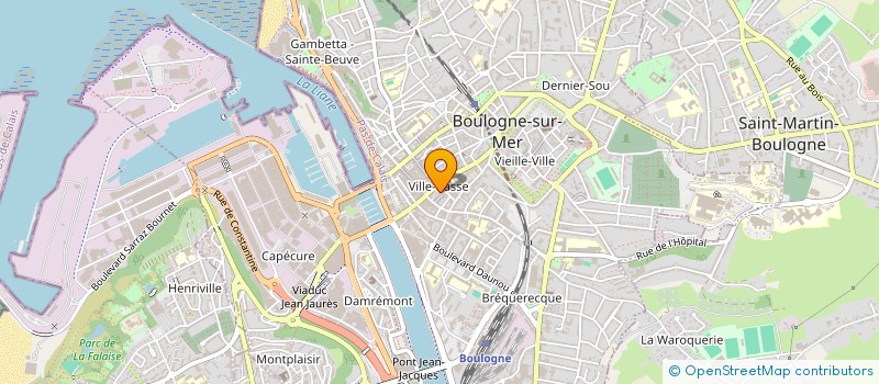 localisation de l'entreprise SCI FLORA YANN à BOULOGNE-SUR-MER
