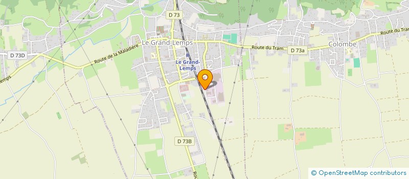 localisation de l'entreprise SCI FLORAD  LE GRAND-LEMPS