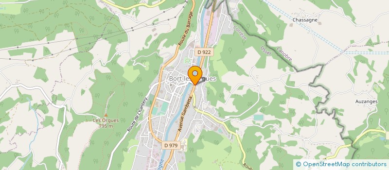 localisation de l'entreprise SCI FLORAGNE  BORT-LES-ORGUES