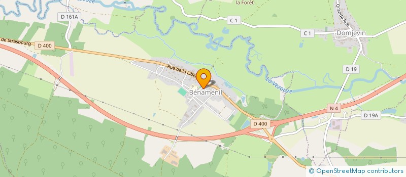 localisation de l'entreprise SCI FLORAIN  NONHIGNY