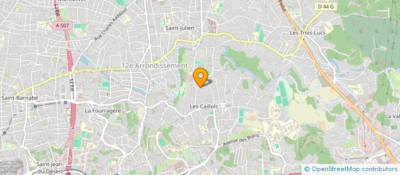 localisation de l'entreprise SCI FLORALE à MARSEILLE