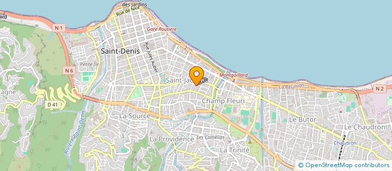 localisation de l'entreprise SCI FLORALEM à SAINT-DENIS