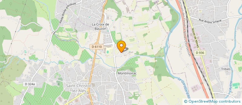 localisation de l'entreprise SCI FLORALIE à SAINT-CHRISTOL-LEZ-ALES