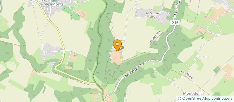 localisation de l'entreprise SCI FLORALINE  ECALLES-ALIX