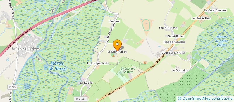 localisation de l'entreprise SCI FLORALUC  BASSENEVILLE