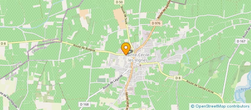 localisation de l'entreprise SCI FLORAMAEL  SAINTE-CECILE-LES-VIGNES