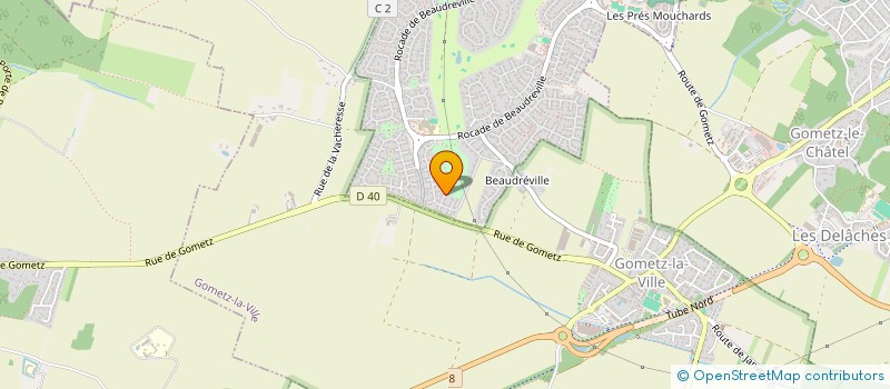 localisation de l'entreprise SCI FLORANDREA  GIF-SUR-YVETTE