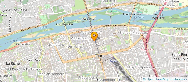 localisation de l'entreprise SCI FLORANE  TOURS