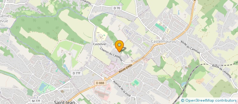 localisation de l'entreprise SCI FLORANE  CASTELMAUROU