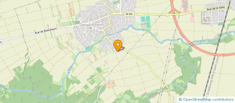 localisation de l'entreprise SCI FLORANNE  GEISPOLSHEIM