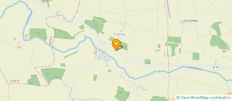 localisation de l'entreprise SCI FLORANTXIA  FRETOY