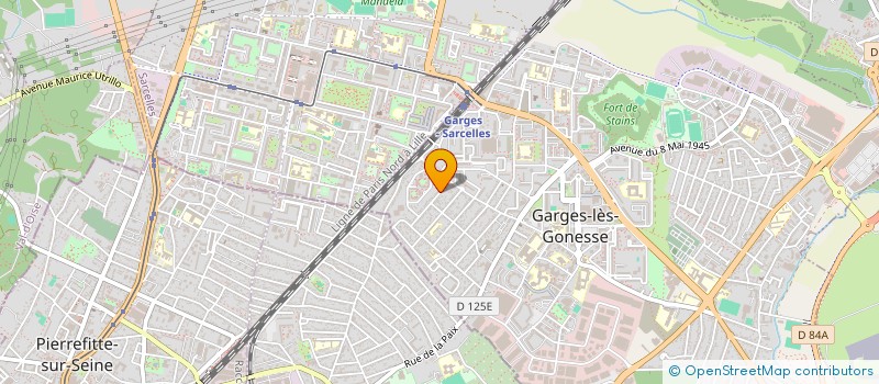 localisation de l'entreprise SCI FLORE à GARGES-LES-GONESSE