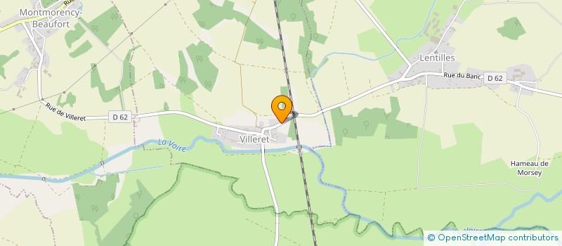 localisation de l'entreprise SCI FLORE-ANNE  VILLERET