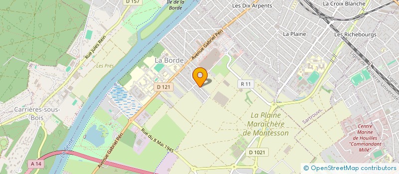 localisation de l'entreprise SCI FLORE ET SARAH  MONTESSON