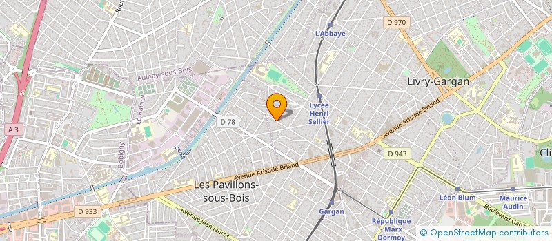 localisation de l'entreprise SCI FLORE IMMO à LIVRY-GARGAN