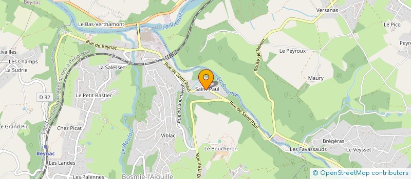 localisation de l'entreprise SCI FLORE INVEST  BOSMIE-L'AIGUILLE