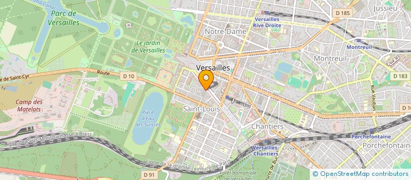 localisation de l'entreprise SCI FLORE VERSAILLES à VERSAILLES