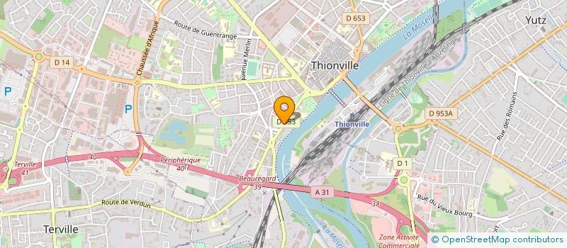 localisation de l'entreprise SCI FLOREA à THIONVILLE