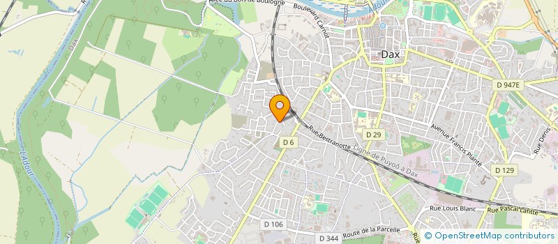 localisation de l'entreprise SCI FLOREAL à DAX