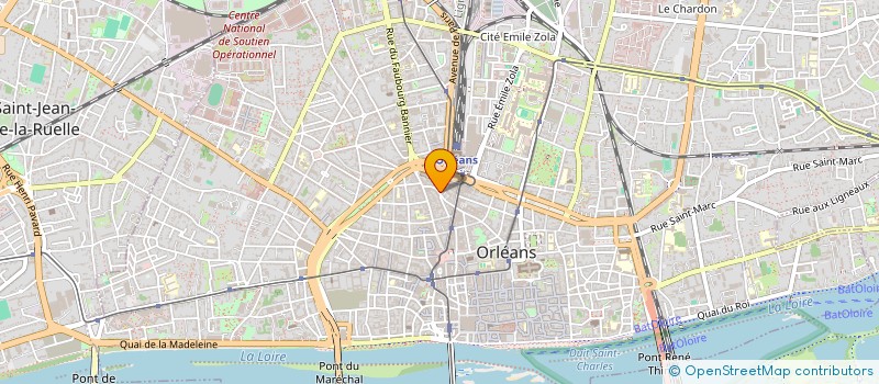 localisation de l'entreprise SCI FLOREAL à ORLEANS