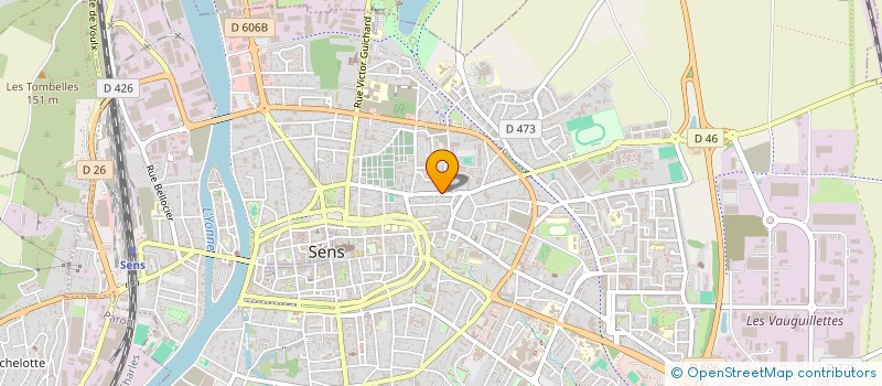localisation de l'entreprise SCI FLOREAL  SENS