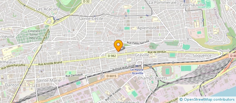 localisation de l'entreprise SCI FLOREAL à LE HAVRE