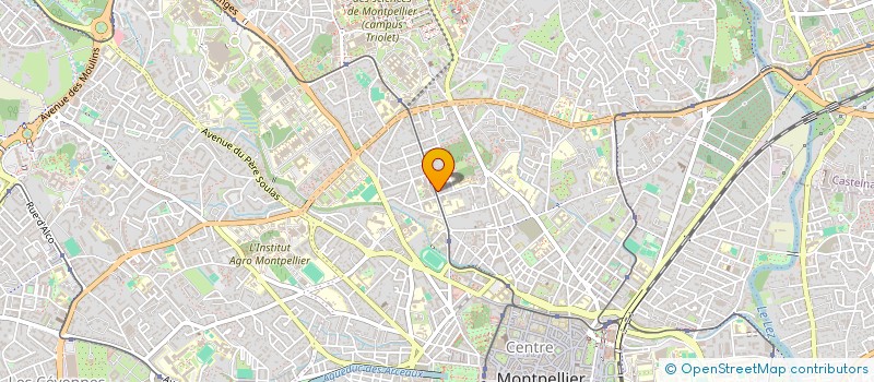 localisation de l'entreprise SCI FLOREBO à MONTPELLIER