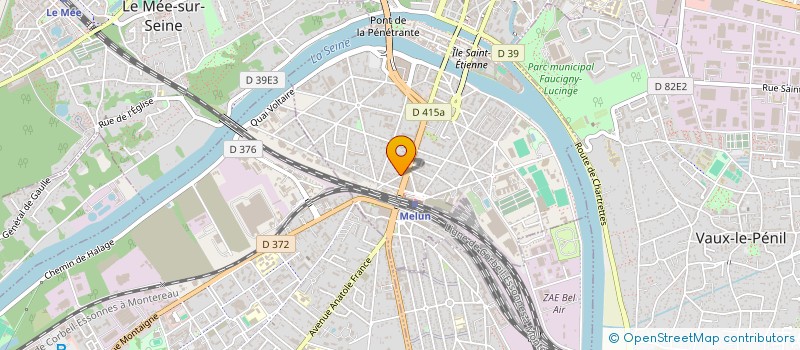localisation de l'entreprise SCI FLORELIC  MELUN