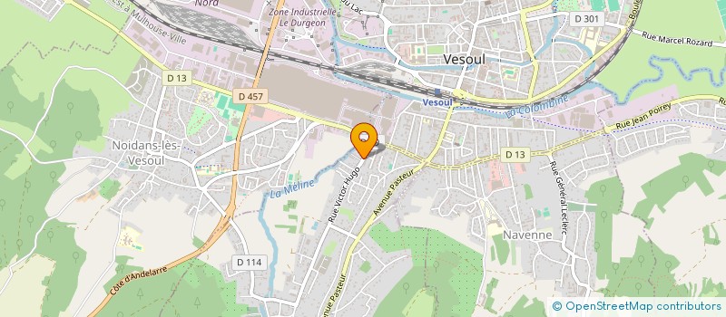 localisation de l'entreprise SCI FLORELIE à ECHENOZ-LA-MELINE