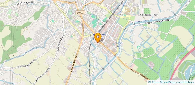localisation de l'entreprise SCI FLOREMARC à MANOSQUE
